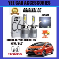 Honda Jazz C6 H4 Car Led Headlight bulbs High Beam Low Beam(2pcs)