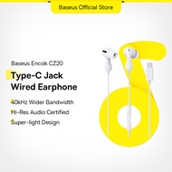 Baseus Encok CZ20 In-ear Wired Earphone Hi-Res Type-C Jack With Mic Wired Headphones