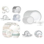 % AUTHENTIC Corelle 18-Piece Chip Resistant Service for 6 Dinnerware Set Corelle Set Pinggan Mangkuk