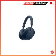 【Direct from Japan】Sony Wireless Noise Cancelling Stereo Headphones WH-1000XM5: Improved noise-cancelling performance, Amazon Alexa integration, improved call quality, high noise isolation with soft-fit leather, WH-1000XM5 Midnight Blue – Blue Note Tokyo