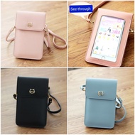 (In Stock) Handphone crossbody sling bag wallet purse handphone bag see-through