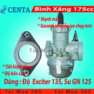 [HCM]Bình Xăng Con Centa 175 Độ Exciter 135 Su GN 125