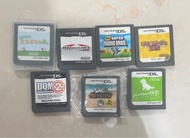 NDS Games 3ds 遊戲卡 Mario party mario kart super mario bros 動物森友會 動森 Sims DQM nintendogs