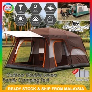 SKN SPORTS 𝐇𝐨𝐭 𝐒𝐞𝐥𝐥𝐢𝐧𝐠 KH003 Double Layers Tent 8-12 Person (Available in Big/Medium/Small) Large Ca