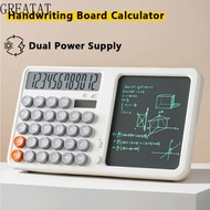 GREATAT Scientific Calculator, 12-Digit Large LCD Display  Calculator, With LCD Writing Board Standa
