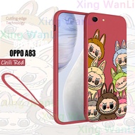 {B25} เหมาะสำหรับ OPPO A83ที่มีลวดลายโทรศัพท์กันลื่นเคสปิดป้องกัน