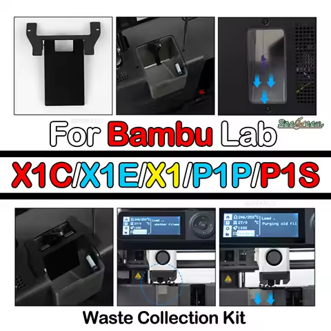 Garbage Collector / For Bambu Lab Waste Collection Kit Residual collection box For bambu lab X1E/X1/