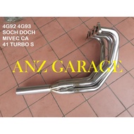 TURBO S Extractor Hytech 4g93 4g92 41 SOCH DOCH MIVEC CA 4x1