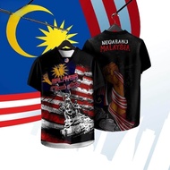 August 31st Independence Day New Design Men's women's NFL Edition Baju Jersey Malaysia Outdoor stree