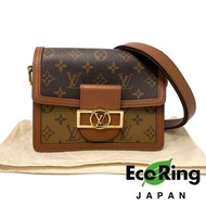 △ Louis Vuitton 路易威登 LV Mini Dauphine Monogram Canvas Shoulder Bag M45959 經典花紋帆布迷你肩揹袋 - 247021767