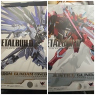Bandai MB Metal  Build Freedom Gundam concept 2.0 自由高達 + Justice Gundam 正義高達