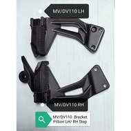 Demak MV110 / DV110 Bracket Pillion LH / RH Step