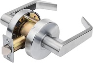 Dynasty Hardware AUG-30-26D Grade 2 Commercial Duty Passage Lever, ADA, Satin Chrome Finish