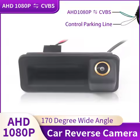 AHD 1080P Trunk Handle Reversing Camera for Ford Focus 2 MK2 Mondeo MK4 S-Max C-Max Kuga MK1 Fiesta 