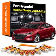 For Hyundai Avante Elantra GT 2001-2018 2019 2020 2021 2022 Vehicle LED Interior Map Dome Light Kit 