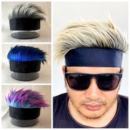 Men's wig hat cosplay anime Gojo Satoru Cosplay Anime Hair Cosplay Anime Naruto
