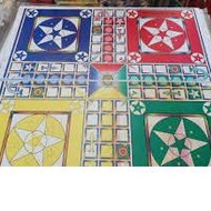 Board Ludo Game / Pakistani Ludo Game with Dice/Permainan Ludo Papan / Permainan Ludo Pakistan denga