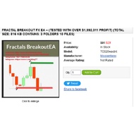 Fractal Breakout FX EA – (Tested with over $1,992,011 profit) (Total size: 816 KB Contains: 3 folder