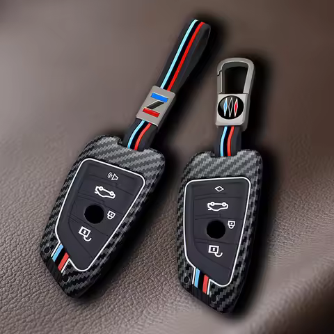 Car Key Decoration Case Cover Protective Shell Fob For BMW X1 X3 X4 X5 F15 X6 F16 G30 7 Series G11 F