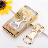 50th Birthday Anniversary Bottle Opener Souvenir For Birthday Giveaways personalized Gifts