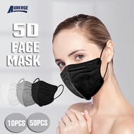 AUBERGE KN95 5D Facemask Adult washable face mask 5Layer masks Disposable masks Butterfly 5ply mask