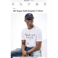 T-Shirt Round Neck AMERICAN EAGLE Screen Print