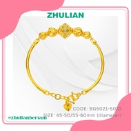 ZHULIAN Gold Plated Bracelet BG5021 Gelang Tangan Boba