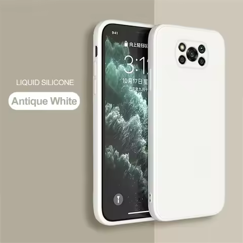 For Xiaomi Poco X3 Original Soft Case For Xiaomi Poco X3 X3 Pro NFC X3 GT Pocox3 Pro Liquid Silicone
