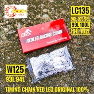 RED LEO LC Y15 W125 TIMING CHAIN RED LEO ORI 93L 94L 96L 97L 98L 99L 100L 101L 102L
