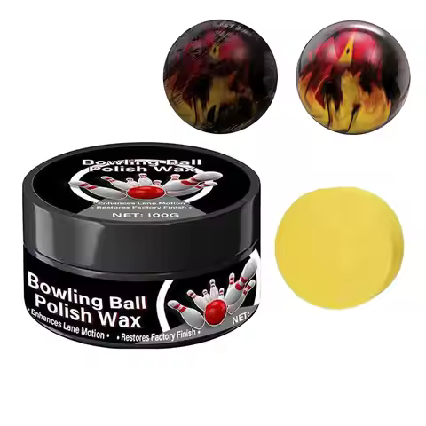 Bowling Ball Polishing Wax Bowling Ball Cleaner Polishing Powerful Remover Bowling Ball Stain Remove