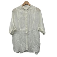 Ebure Blouse Shirt Size 3 stripe Women White Direct from Japan Secondhand
