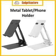 Foldable Metal Tablet/ Phone Telescopic Desk Mobile Phone Holder Stand Desk Cell Phone Holders