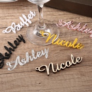 Custom wine charm,Wedding wine charms,Gold wine charms,Wine glass charms, Wedding charm,Personalize 