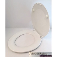 Johnson Suisse Heavy Duty Toilet Seat Cover For Bathroom Toilet Seat