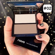 M067 คอนทัวร์ ไฮไลท์ 2 in 1 ในตลับ เนื้อฝุ่นสีสวย เฉดดิ้งกรอบหน้า ไฮไลท์หน้าพุ่ง สวยแป๊ะ