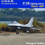 Pesawat 710mm Lebar Sayap 70mm Edf Hookll F-16 F16 Fighting Falcon Jet Pesawat Kit Set Atau 4s Pnp S