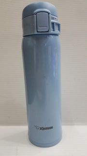 ZOJIRUSHI 象印 不鏽鋼 彈開式保溫杯 480ml 水藍 SM-SE48-AL