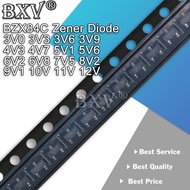50PCS BZX84C18 SOT23 BZX84-C18 Regulator 18V Y6 Zener Diode Y6 BZX84C 3V0/3V3/3V6/3V9/4V3/5V1/6V2/7V