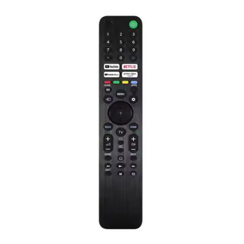 (NO VOICE)New RMF-TX520P Replacement Remote Control for Sony Bravia LCD TV KD-43X80J KD-50X80J KD-55