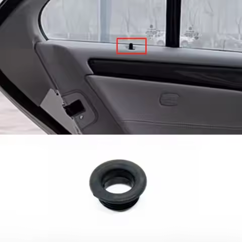 Car Left And Right Door Lock Rod Pin Button Trim Door Lock Rod Grommet For Mercedes W124 W126 W163 W