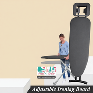 Folding Ironing Board with Iron Rest Household Iron Board Adjustable Height Sturdy Legs / Papan Sete