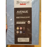 Single Fitted Bedsheet set (Novelle) super soft Yarn Single Bed