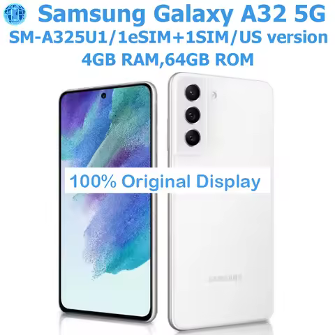 Samsung Galaxy A32 5G Smart Android Phone 6.5-inch Snapdragon eight Core NFC 5000mAh Quad Camera 48M