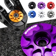 Penutup Headset Basikal Mtb Road Bike Ultralight Aluminium Aloi Headset Penutup Cap Dengan Skru Untu