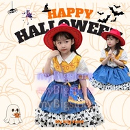 現貨 💕萬聖節 Halloween dresses Halloween Disney Toy Story Character 翠絲cosplay Peripherals Jessie Cosplay 