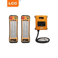 LCC Q1600 16 Buttons AC DC 12-24V 24-264V Single Speed Switches Crane Radio Remote Controller Crane 