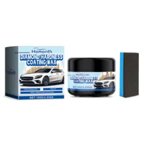 Car Polishing Wax, Cleans & Removes Dirt, Repairs Paint Scratches, Polishes, Refreshes and Maintains
