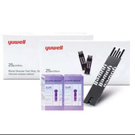 YUWELL GLUCOSE STRIP 50s + Foc Lancets