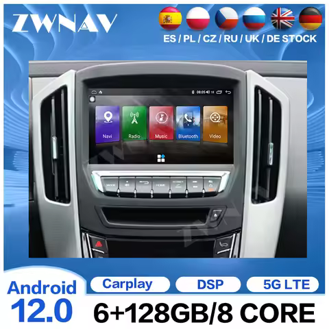 Carplay Video For Luxgen 7 SUV S6/S5/U5 2014-2017 Radio Bluetooth Automotive Multimedia Central 1 Di