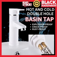Black Hardware Bathroom Sink Kepala Paip Sinki Water Tap Basin Tap Kepala Paip Tandas Kepala Paip Ai